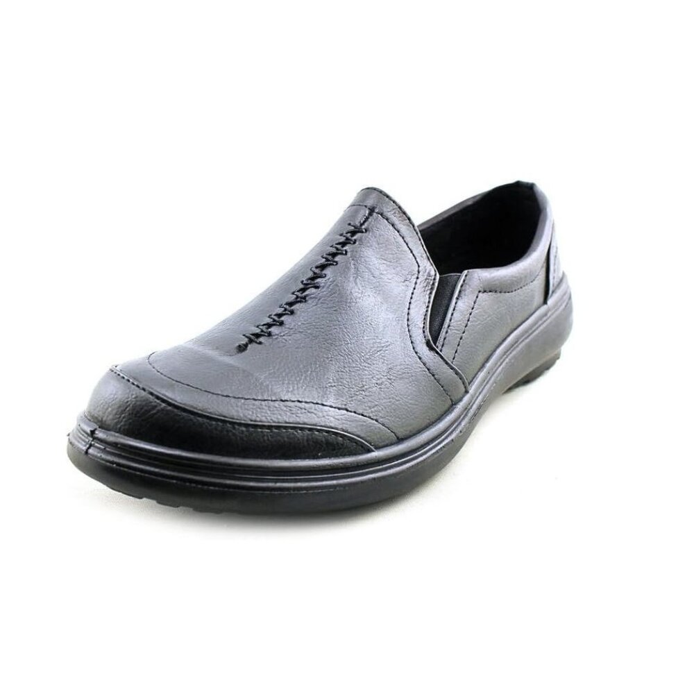 NiB Easy Street Womens Ultimate Slip On Walking Shoe Black Size 8.5 M $80 RY1262